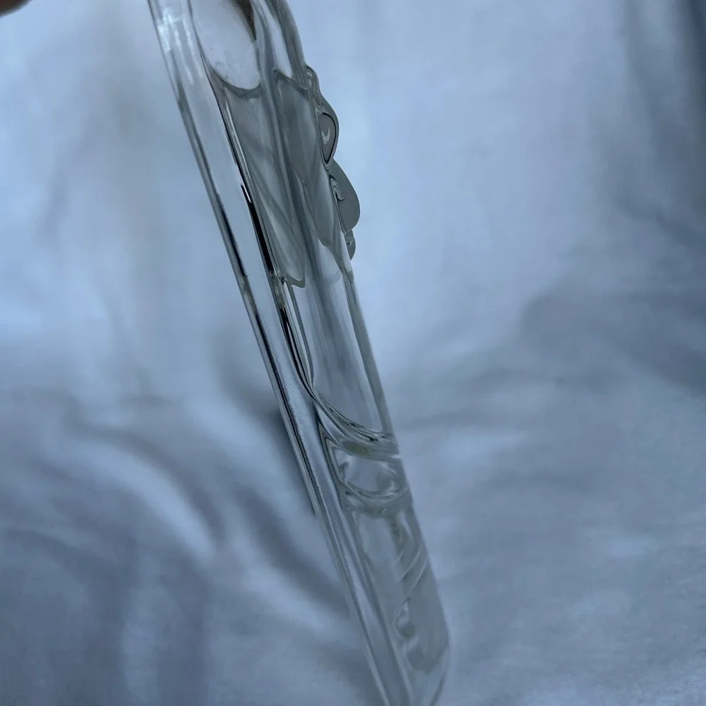 Mikasa Crystal Ginkgo Leaf Picture Frame Frosted Glass 4x6 Deco Tabletop Decor